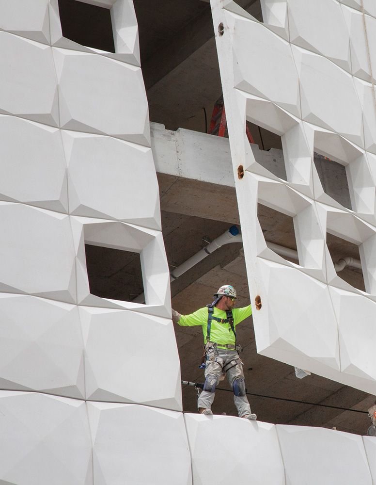 GRC清水混凝土挂板